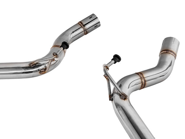 2024-Up Ford Mustang S650 | Muffler Delete Axle Back 3.5'' Dual Tips Exhaust